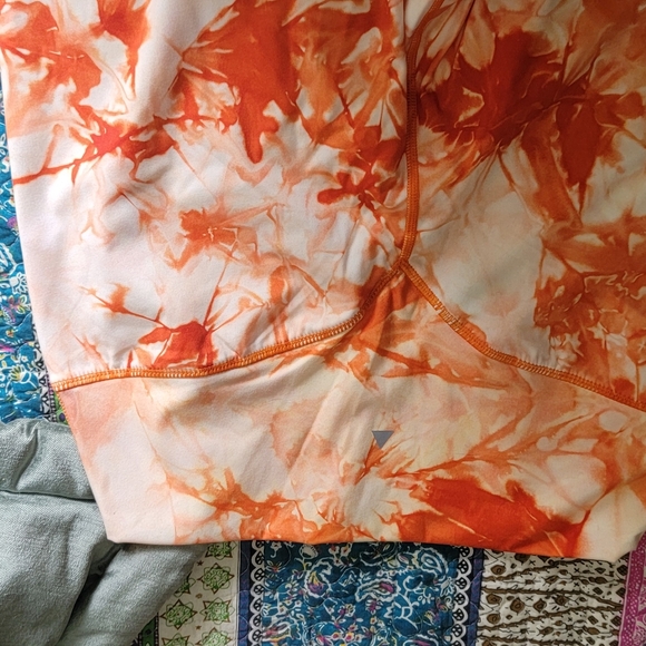 Vitality (Balance Athletica) XXL orange tie dye leggings - Picture 3 of 3